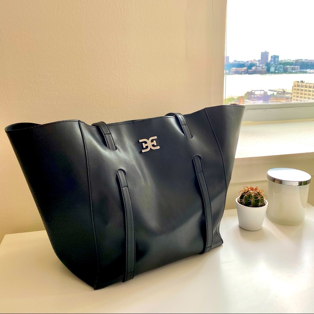 SAM EDELMAN LEATHER TOTE BAG
